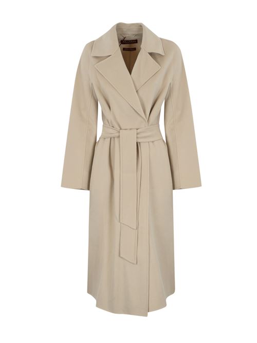 Cappotto in lana e cashmere Cles Neutro MAX MARA STUDIO | 2426016021600069